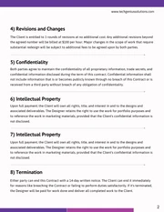 Product Design Contract Template - Page 2