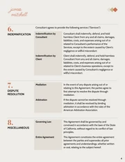 Restaurant Consulting Contract Template - Page 4