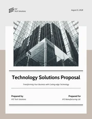 Vendor Proposal - Page 1