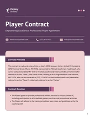 Player Contract Template - Pagina 1