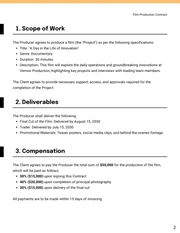 Film Production Contract Template - Página 2