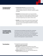 Dental Hygienist Contract Template - page 2