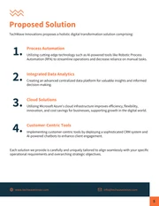 Digital Transformation Proposal Template - Pagina 5