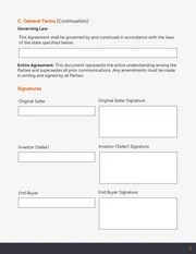 Double Closing Contract Template - Página 3