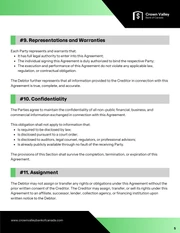 Payment Plan Contract Template - صفحة 5