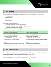 Payment Plan Contract Template - صفحة 6