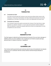 Irrigation Installation Contract Template - Page 4