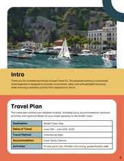 Travel Agent Proposal Template - صفحة 2