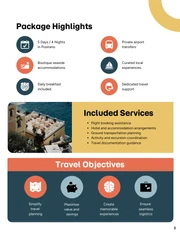 Travel Agent Proposal Template - صفحة 3