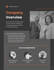 Orange and Black Business Partnership Proposal - Page 3