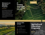 Agricultural Education Programs Brochure - Page 1