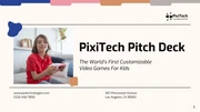 Clean White Technology Pitch Deck Template - Page 1