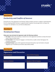 Endorsement Contract Template - page 3