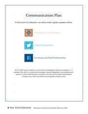 Business Continuity and Disaster Recovery Plan Template - Page 7