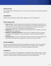 Terms Of Employment Contract Template - Pagina 3