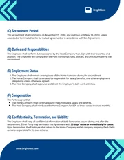 Secondment Contract Template - Seite 2