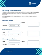 Secondment Contract Template - Seite 3