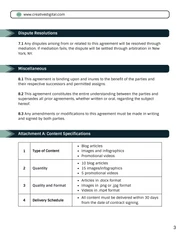 Content Usage Rights Contract Template - Página 3