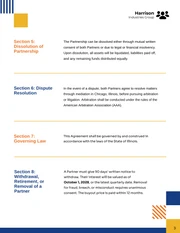 Strategic Partnership Agreement Template - Pagina 3
