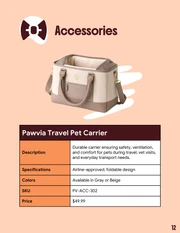 Pet Care Product Catalog Template - Página 12