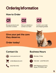 Pet Care Product Catalog Template - Página 15