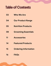 Pet Care Product Catalog Template - Página 2