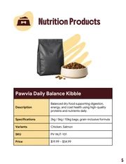 Pet Care Product Catalog Template - Página 5