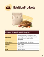 Pet Care Product Catalog Template - Página 6