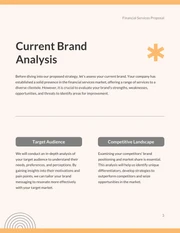 Cream Yellow Modern Finance Brand Management Proposal - Page 3