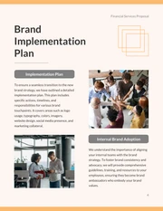 Cream Yellow Modern Finance Brand Management Proposal - Page 4