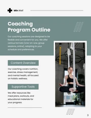 Health and Wellness Coaching Proposal - Page 3