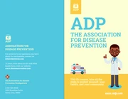 Colorful Disease Prevention Informational Pamphlet - Page 1
