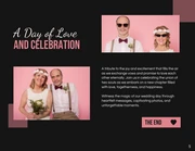 Black and Pink Simple Wedding Presentation - page 5
