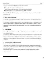 Black Minimalist Modern Simple Investor Contracts - Page 2