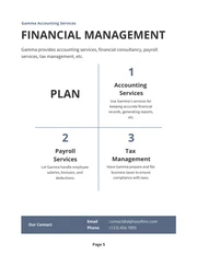 Soft Blue And Grey Proffesional Resource Plan - Page 5