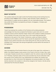Apartment Rental Contract Template - Page 3