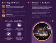 Fireworks Display Information Half-Fold Brochure - Page 2