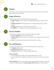 Towing Contract Template - Seite 2