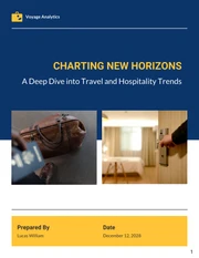Travel and Hospitality Trend Report - Page 1