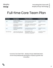 Light Blue Grey Simple Staffing Plans - Page 3