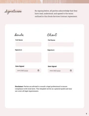 Doula Contract Template - Página 4