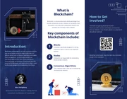 Blockchain Technology Z-Fold Brochure - Page 2