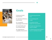 Minimalist Simple Design Strategic Working Plan - Seite 3