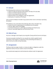 Seller Financing Contract Template - صفحة 4