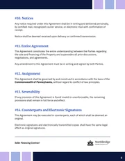 Seller Financing Contract Template - صفحة 5
