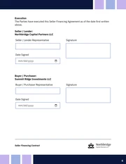 Seller Financing Contract Template - صفحة 6