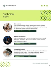 Training Course Catalog Template - Seite 5