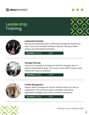 Training Course Catalog Template - صفحة 6