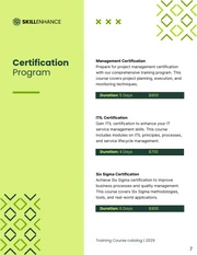 Training Course Catalog Template - Página 7