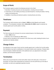 Time And Materials Contract Template - page 2